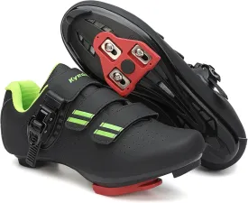 Mens Womens Cycling Shoes Compatible with Pelaton Bike Shoes Road Bike Shoes Riding Bicycle Pre-Installed with Delta Cleats Clip Indoor Outdoor Pedal