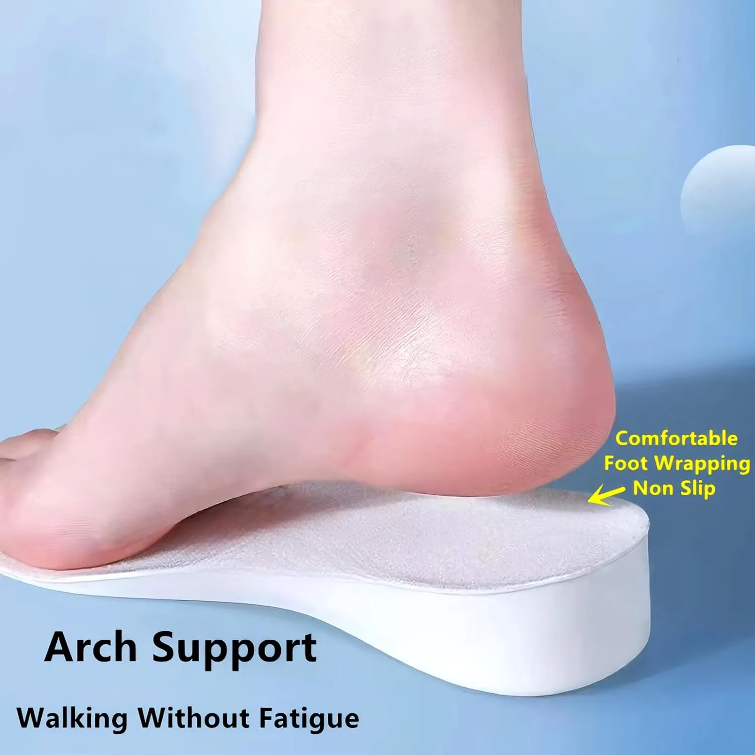 Shoe Inserts To Make You Taller,Height Increase Insoles for Man Women Kids,Foot Heel Lifts for Shoes Leg Length Discrepancy,Shoe Height Booster,Height Boosting Insoles for Men (9.3''Lx1.6''UP) (1PAIR)